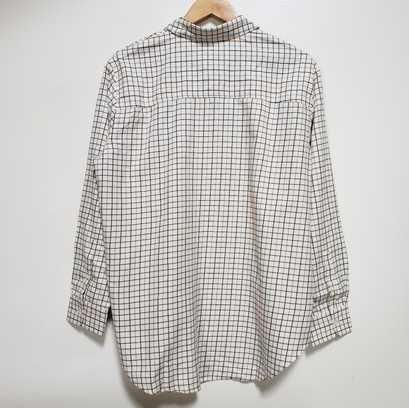 Madewell Ex-Boyfriend Oversize Plaid Button Down Top Women's Sz M NWT - Picture 3 of 6